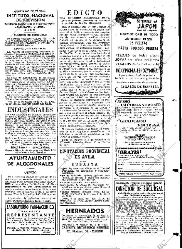 ABC MADRID 15-01-1975 página 101