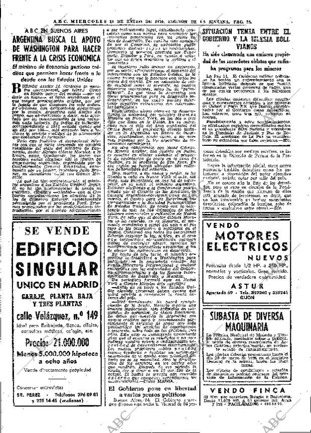 ABC MADRID 15-01-1975 página 24