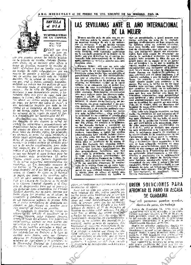 ABC MADRID 15-01-1975 página 39