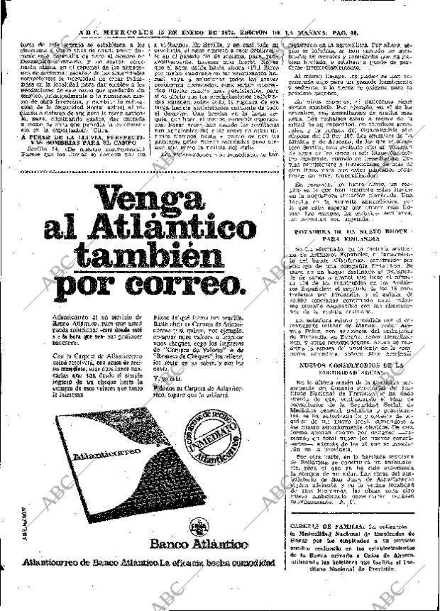 ABC MADRID 15-01-1975 página 40