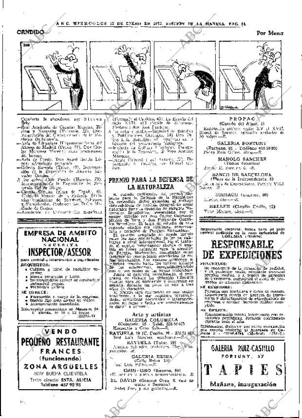 ABC MADRID 15-01-1975 página 54