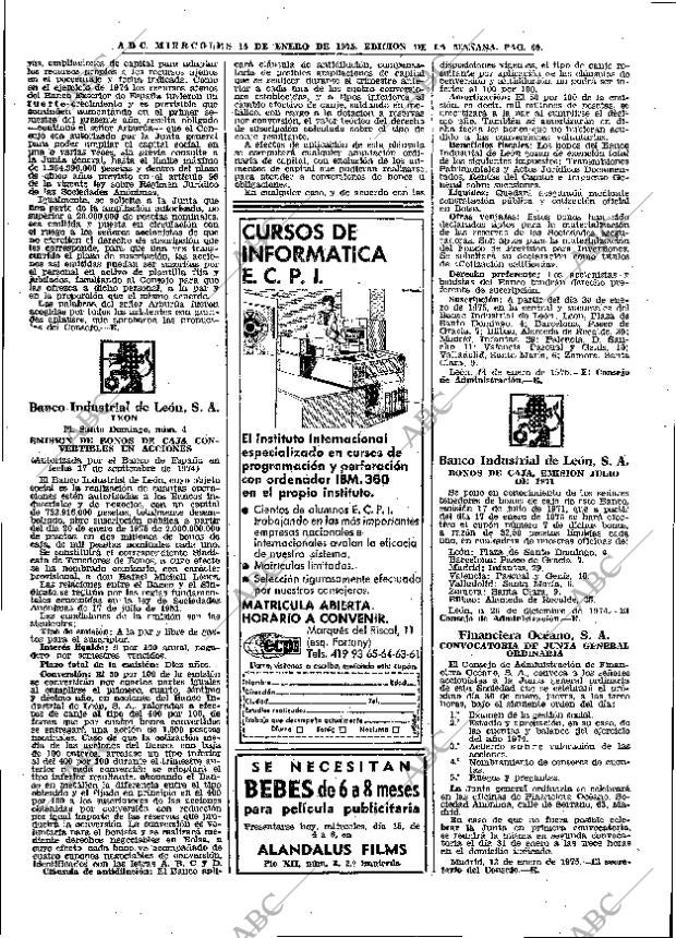 ABC MADRID 15-01-1975 página 60