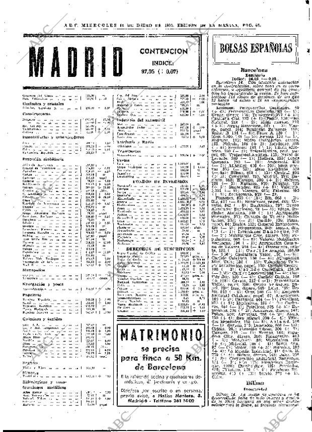 ABC MADRID 15-01-1975 página 63