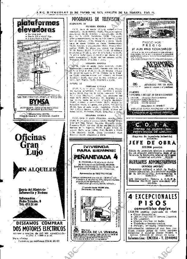 ABC MADRID 15-01-1975 página 84