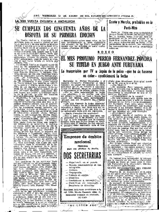 ABC SEVILLA 15-01-1975 página 47