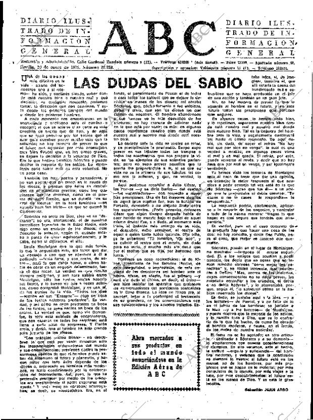 ABC SEVILLA 19-01-1975 página 3