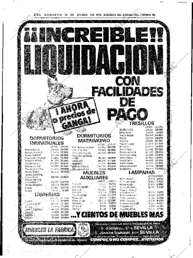 ABC SEVILLA 19-01-1975 página 50