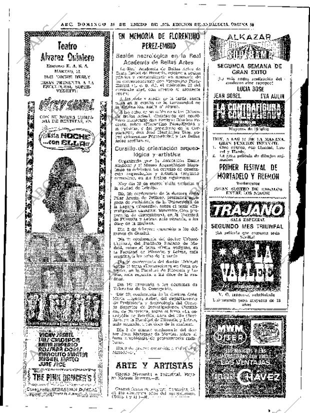 ABC SEVILLA 19-01-1975 página 56
