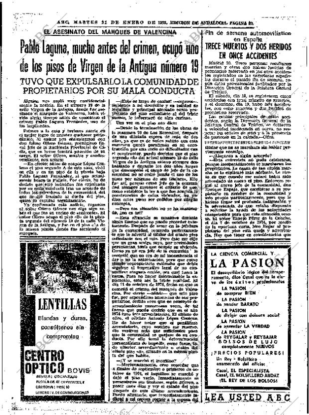 ABC SEVILLA 21-01-1975 página 27