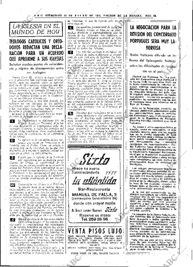 ABC MADRID 22-01-1975 página 29