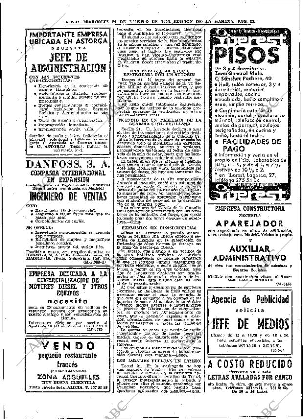 ABC MADRID 22-01-1975 página 32