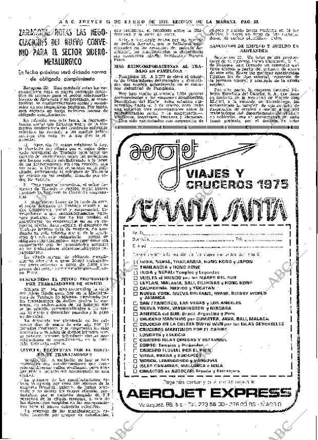 ABC MADRID 23-01-1975 página 35