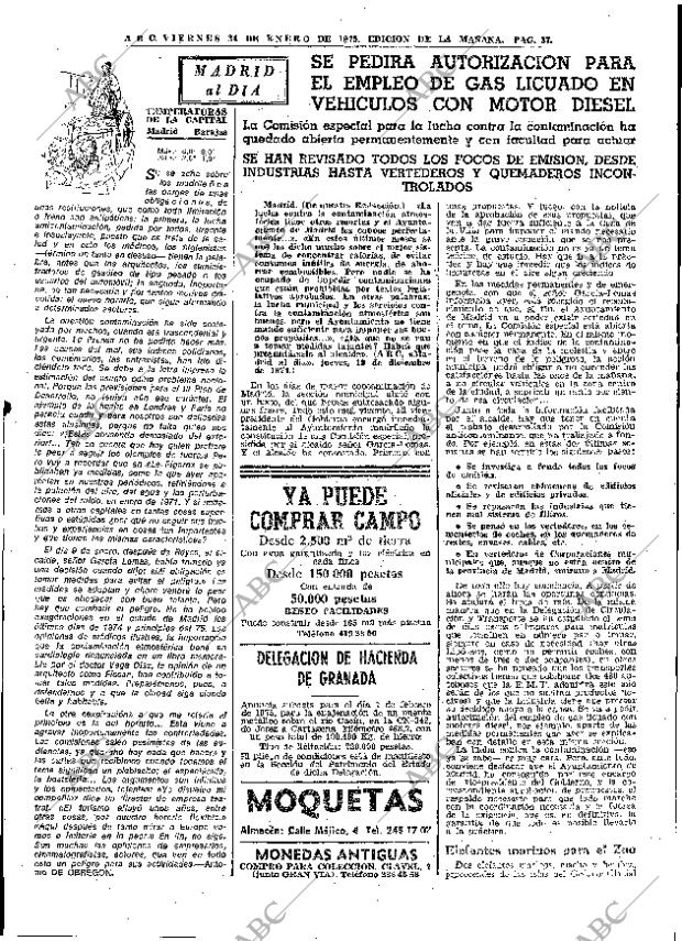 ABC MADRID 24-01-1975 página 37