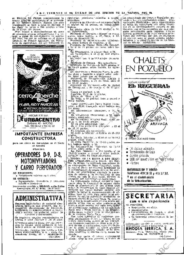 ABC MADRID 24-01-1975 página 50