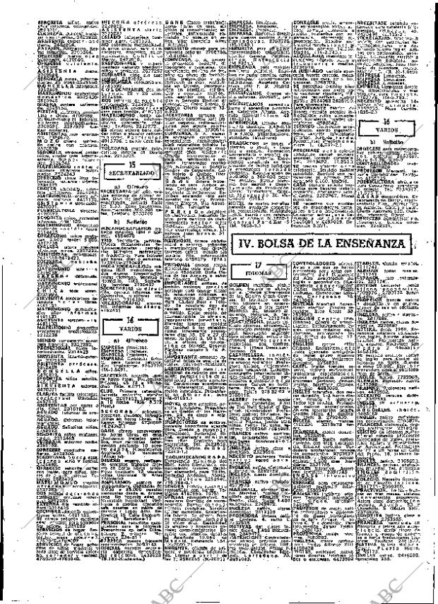 ABC MADRID 24-01-1975 página 85