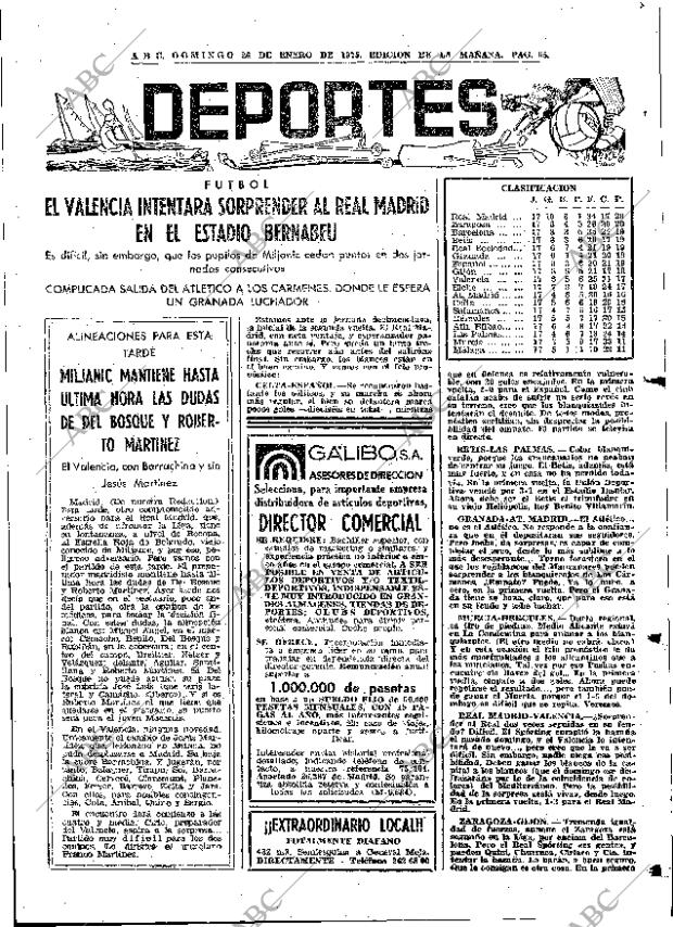 ABC MADRID 26-01-1975 página 63