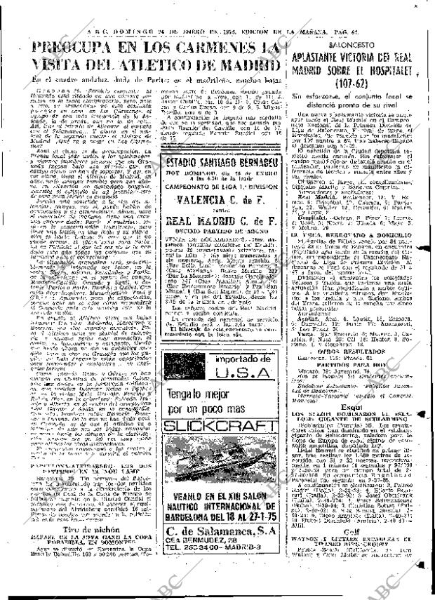 ABC MADRID 26-01-1975 página 65