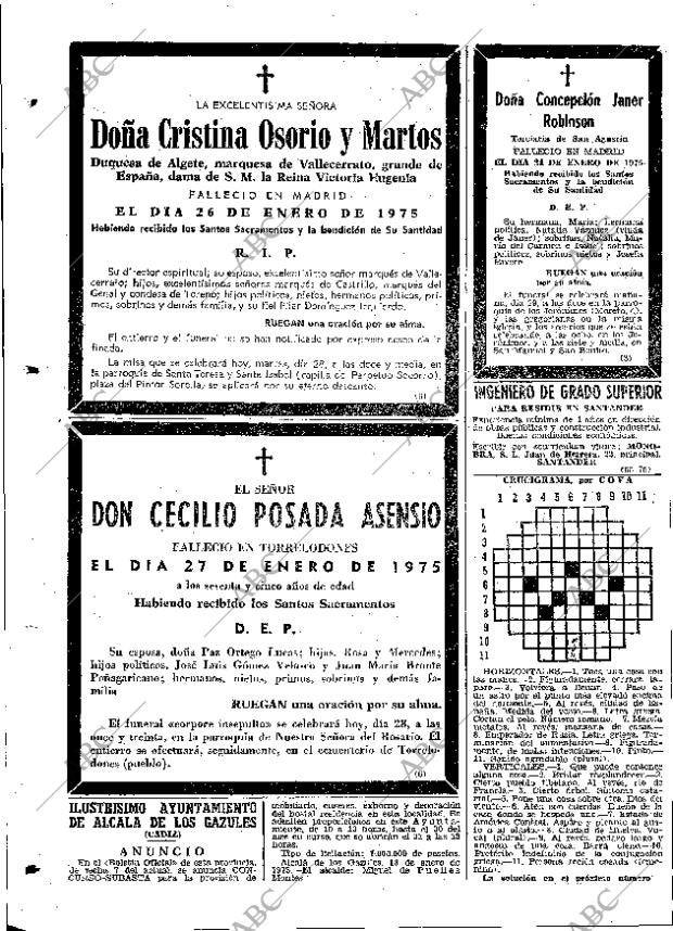 ABC MADRID 28-01-1975 página 108