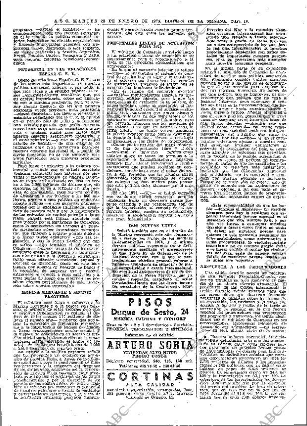 ABC MADRID 28-01-1975 página 18