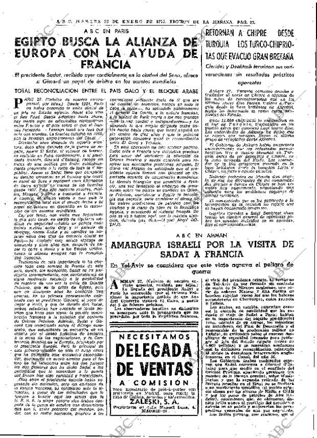 ABC MADRID 28-01-1975 página 27