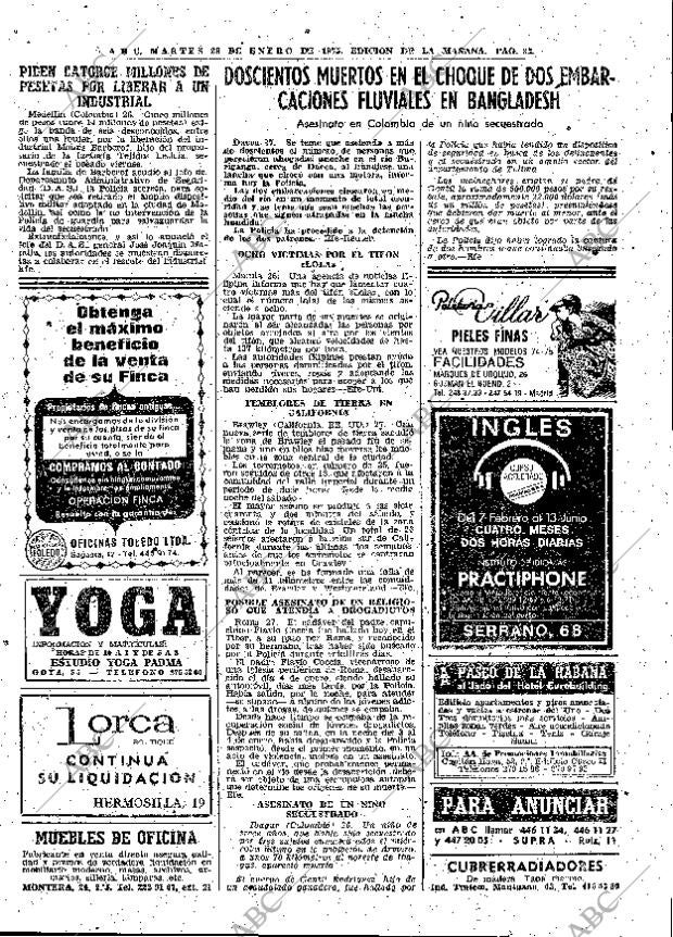 ABC MADRID 28-01-1975 página 33