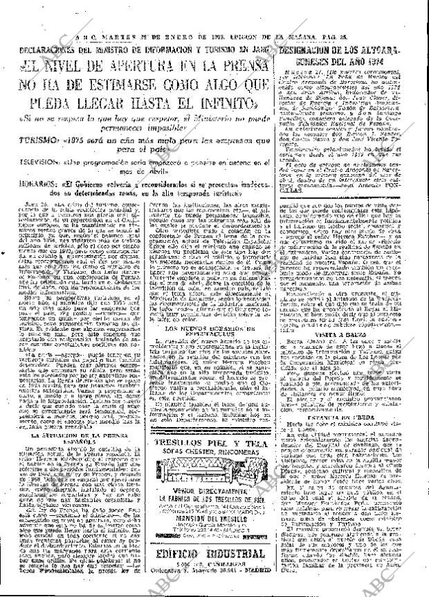 ABC MADRID 28-01-1975 página 35