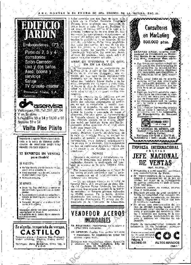 ABC MADRID 28-01-1975 página 44