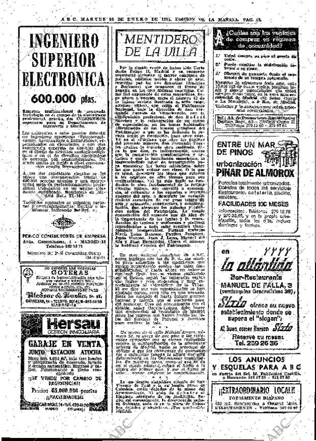 ABC MADRID 28-01-1975 página 45