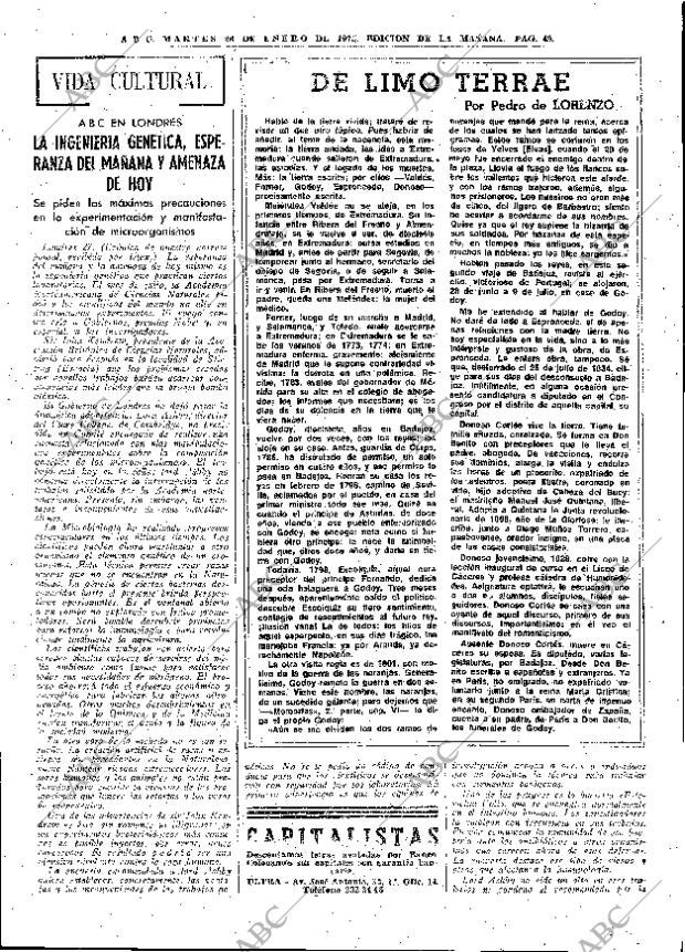 ABC MADRID 28-01-1975 página 49