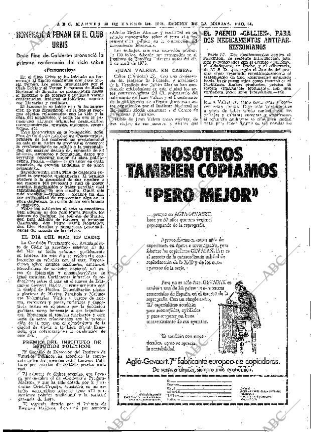 ABC MADRID 28-01-1975 página 51