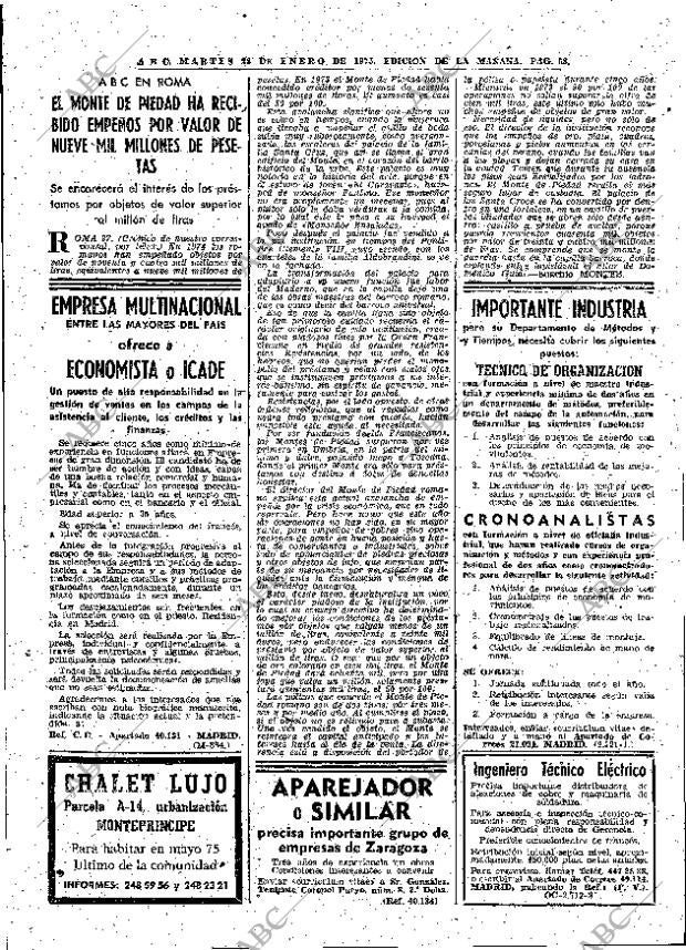 ABC MADRID 28-01-1975 página 58