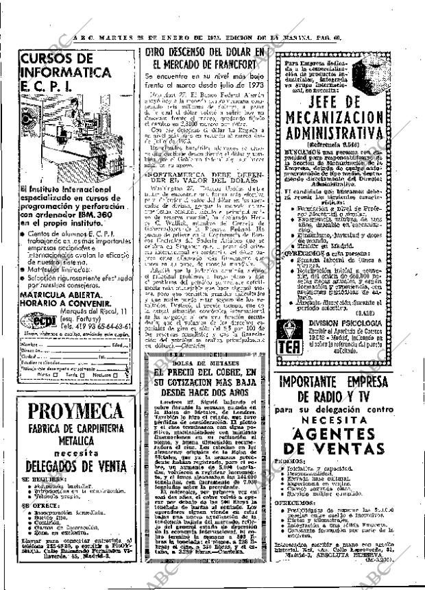 ABC MADRID 28-01-1975 página 60