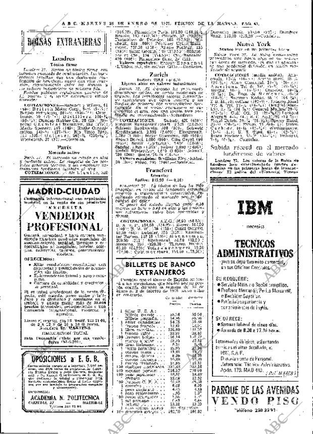 ABC MADRID 28-01-1975 página 61
