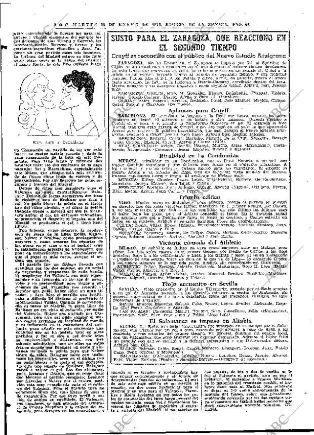 ABC MADRID 28-01-1975 página 64