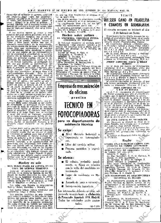 ABC MADRID 28-01-1975 página 76