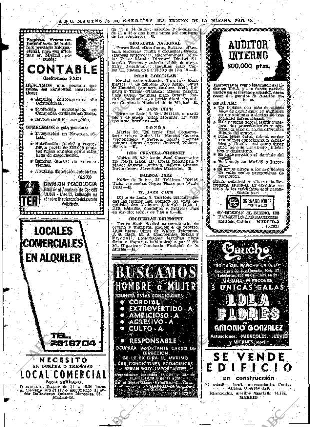 ABC MADRID 28-01-1975 página 80