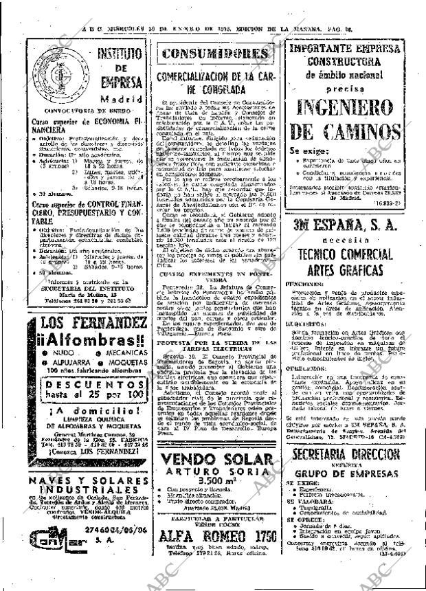 ABC MADRID 29-01-1975 página 24