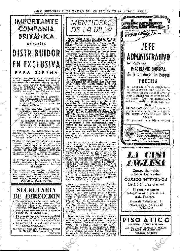 ABC MADRID 29-01-1975 página 39