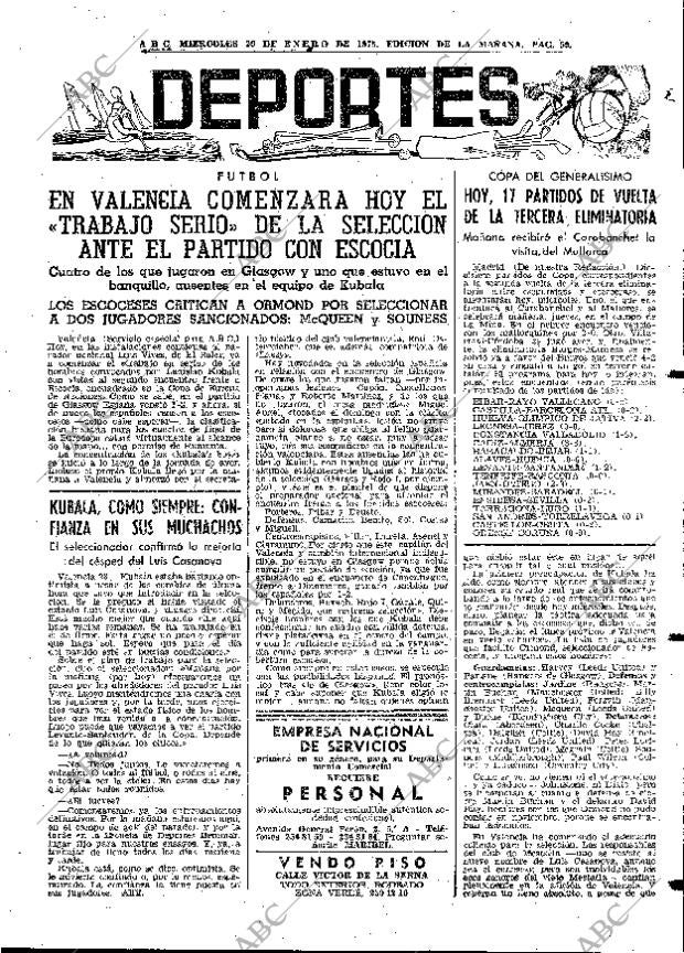 ABC MADRID 29-01-1975 página 57