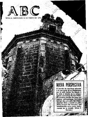 ABC SEVILLA 29-01-1975 página 1
