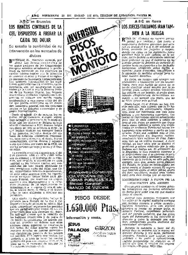 ABC SEVILLA 29-01-1975 página 34