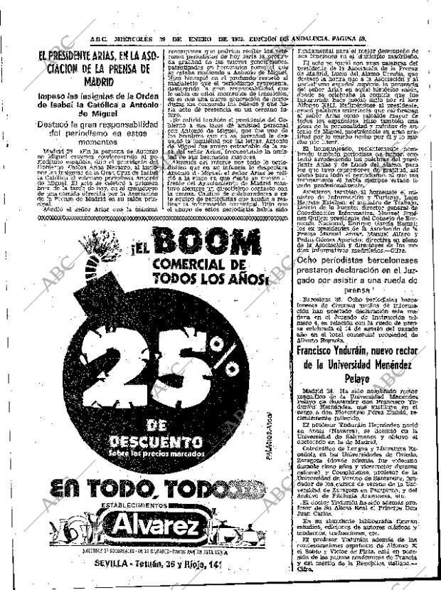ABC SEVILLA 29-01-1975 página 39