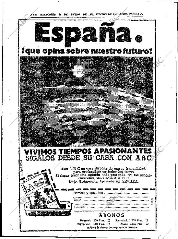 ABC SEVILLA 29-01-1975 página 42