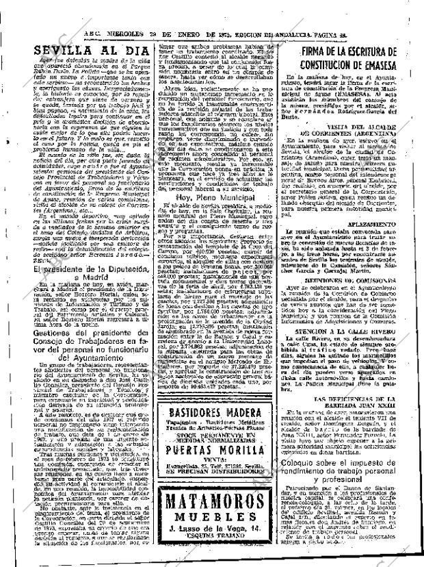 ABC SEVILLA 29-01-1975 página 49