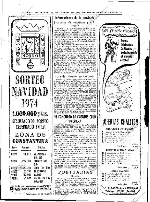 ABC SEVILLA 29-01-1975 página 52