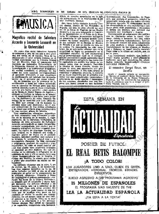 ABC SEVILLA 29-01-1975 página 53