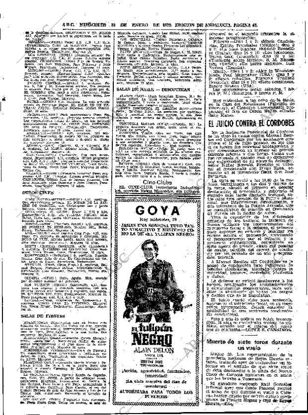 ABC SEVILLA 29-01-1975 página 65