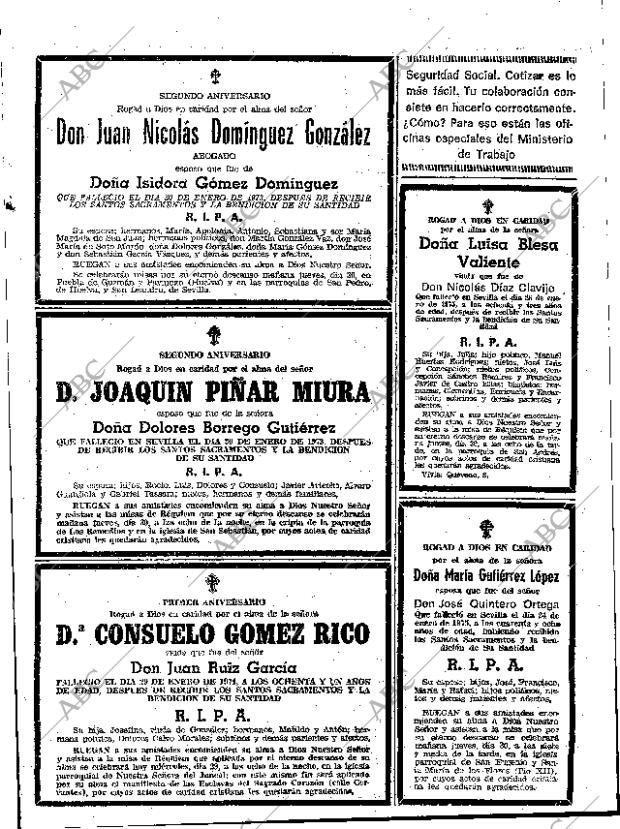 ABC SEVILLA 29-01-1975 página 73