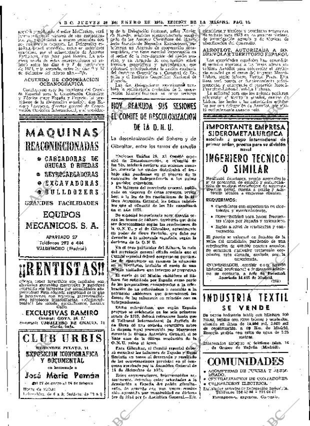 ABC MADRID 30-01-1975 página 24