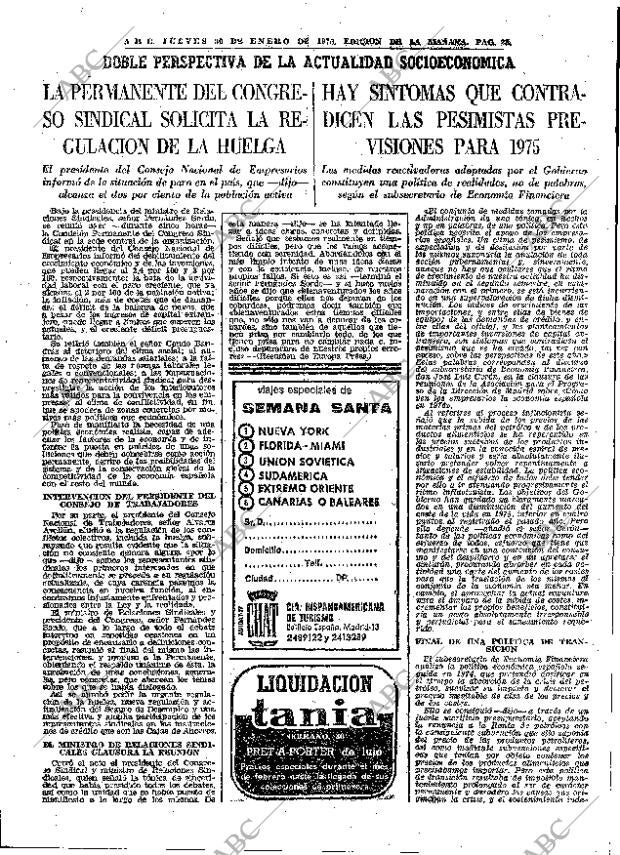 ABC MADRID 30-01-1975 página 25